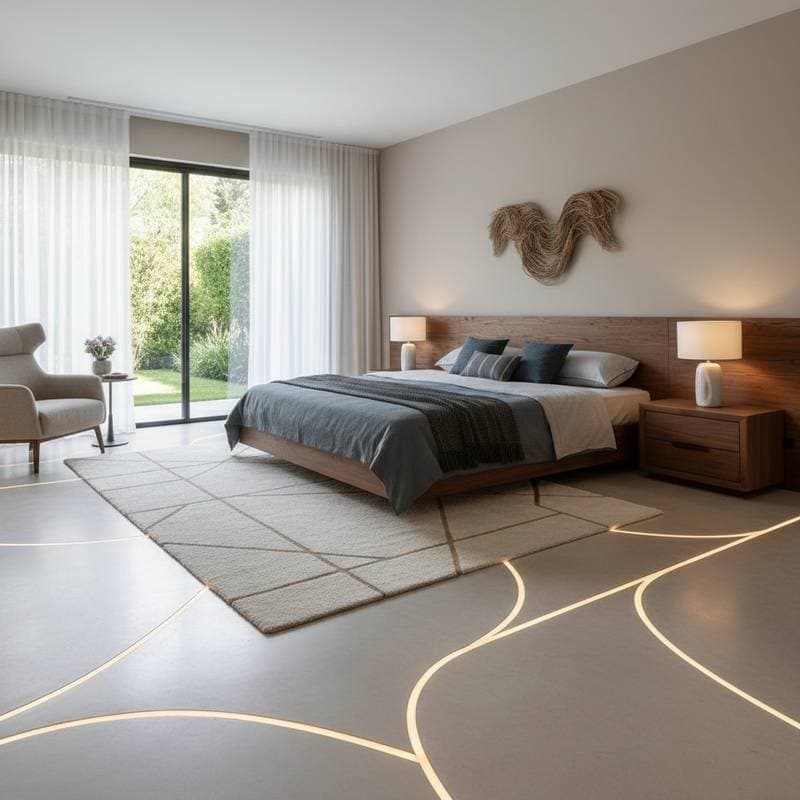 Featured image for Grounding Mats Built Into Bedroom Floors for Sleep