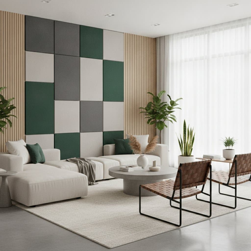 Featured image for Acoustic Panels Transform Echoing Living Rooms