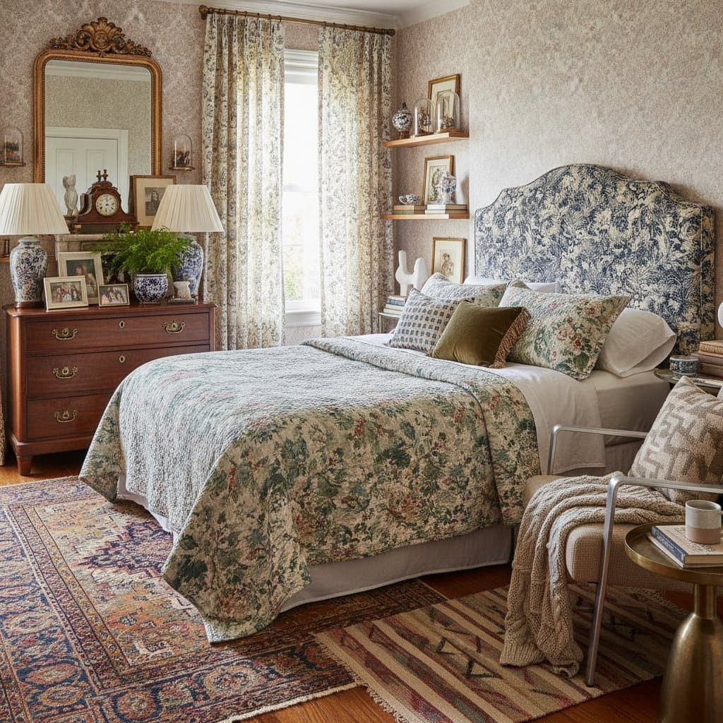 Featured image for Grandmillennial Decor Brings Vintage Maximalism Back