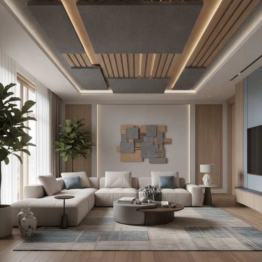 Featured image for Acoustic Ceilings Transform Echoey Rooms Into Calm Spaces