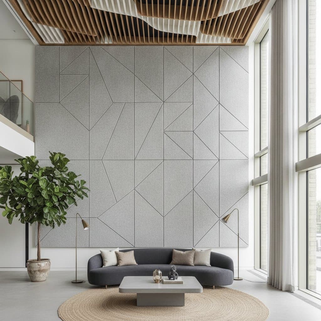 Featured image for Acoustic Panels Double as Art in Open-Plan Homes