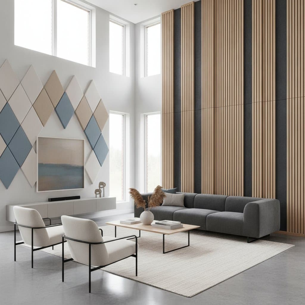 Featured image for Acoustic Panels Transform Living Rooms Into Sound Sanctuaries