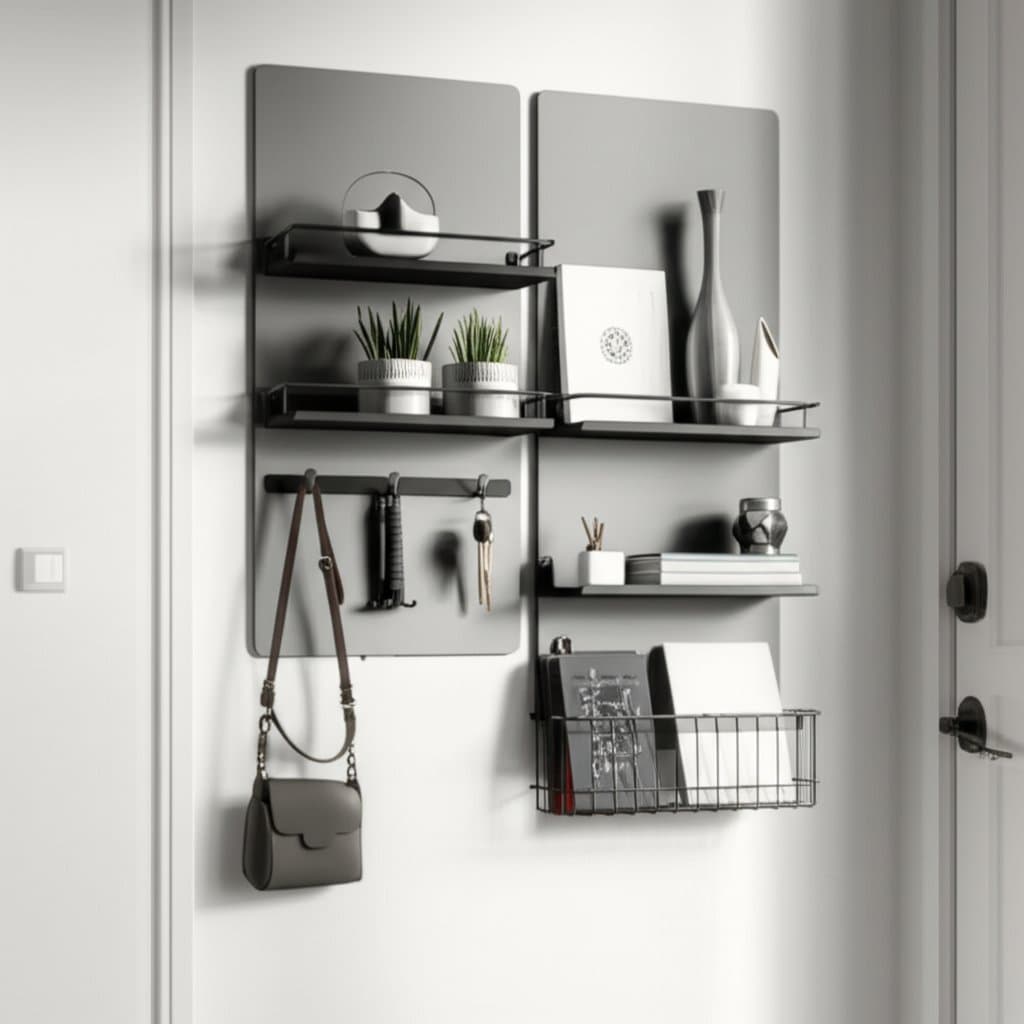 Featured image for Magnetic Walls Create Built-In Look Without Drilling