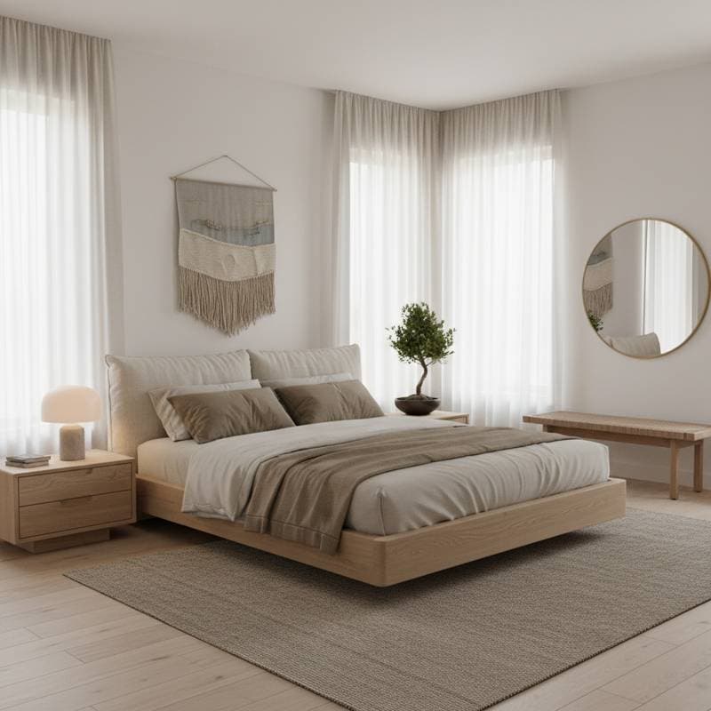 Featured image for Why Japandi Minimalism Rules 2025 Bedrooms