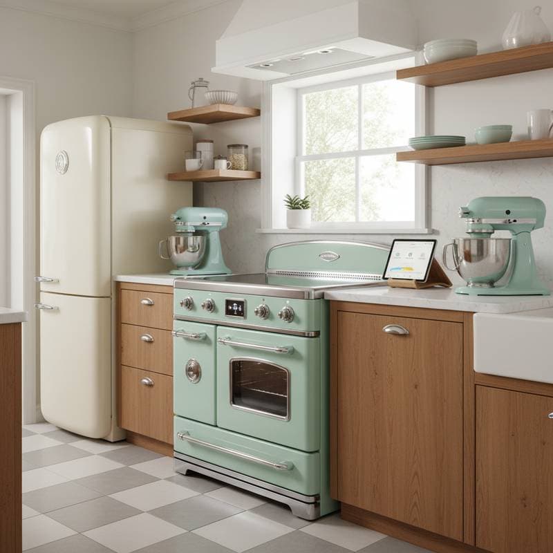 Featured image for Smart Vintage Appliances Blend Retro Charm with Modern Tech