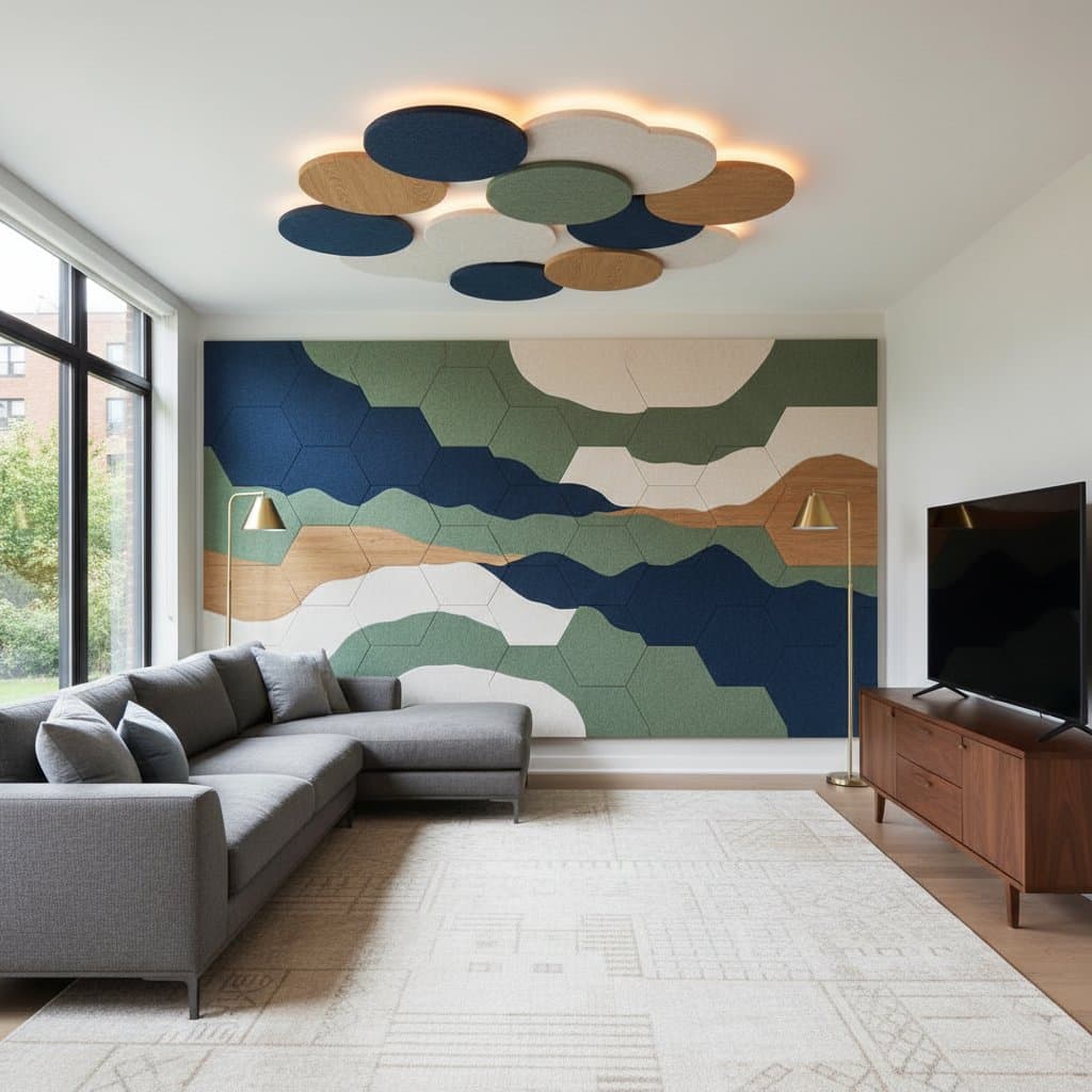 Featured image for Acoustic Panels Turn Noise Problems Into Wall Art