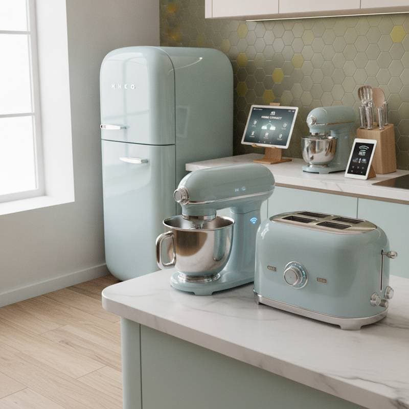 Featured image for Retro Appliances Hide Smart Tech Inside Vintage Charm