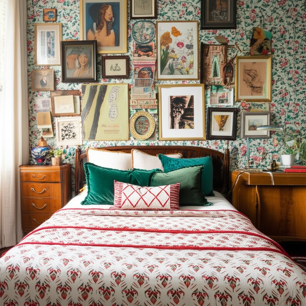 Featured image for Gen Z Ditches Minimalism for Layered Bedroom Style