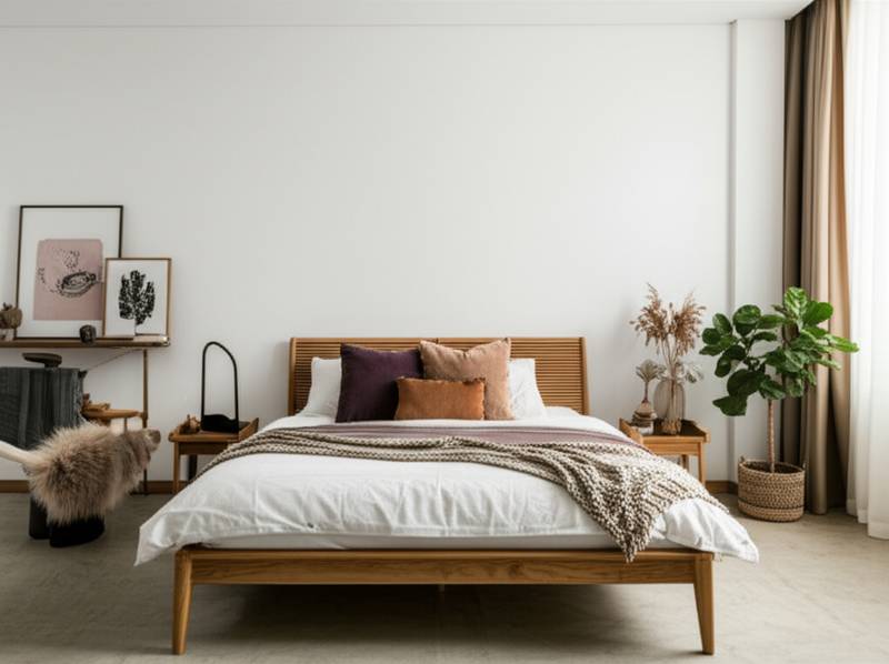 Featured image for Japandi Maximalism Blends Calm and in Bedrooms