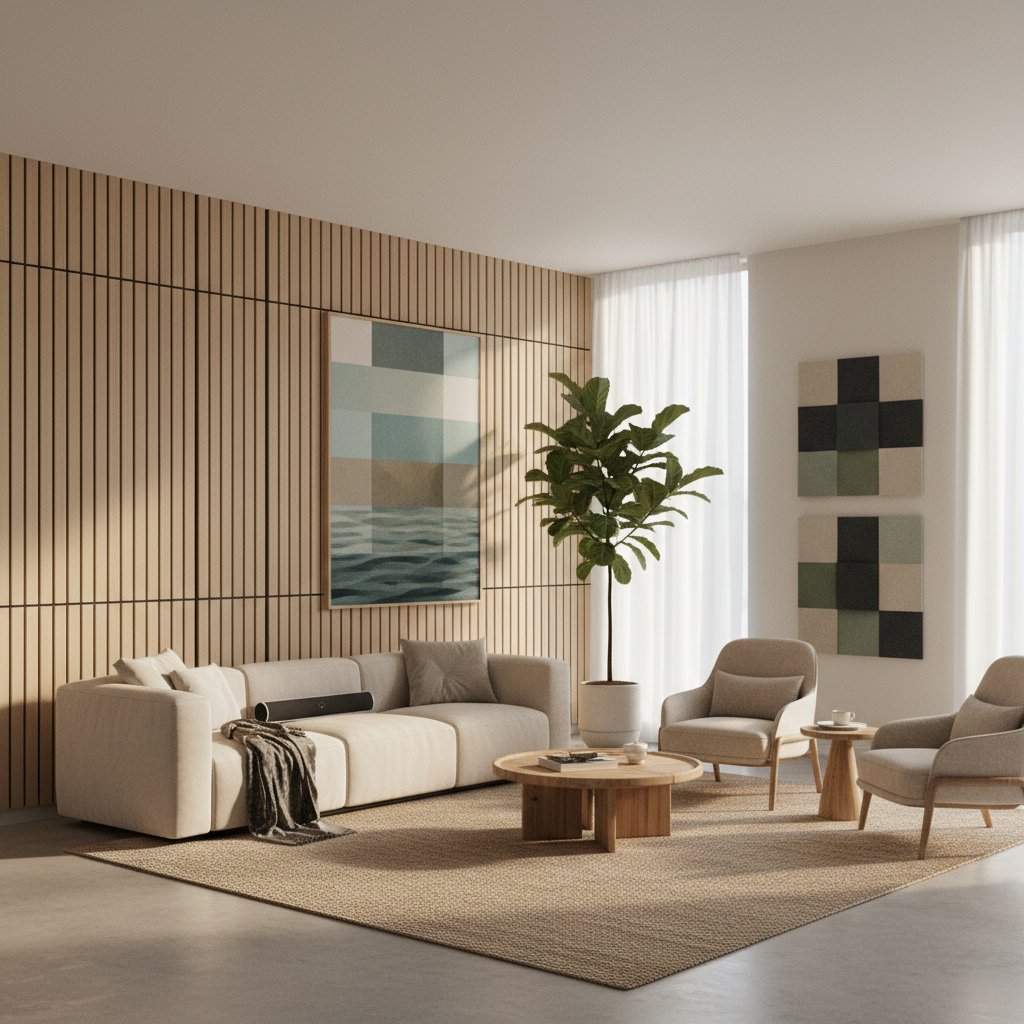 Featured image for Acoustic Panels Turn Echo into Calm with Style