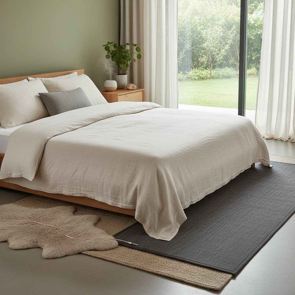 Featured image for Grounding Mats Restore Natural Sleep Through Earth Connection