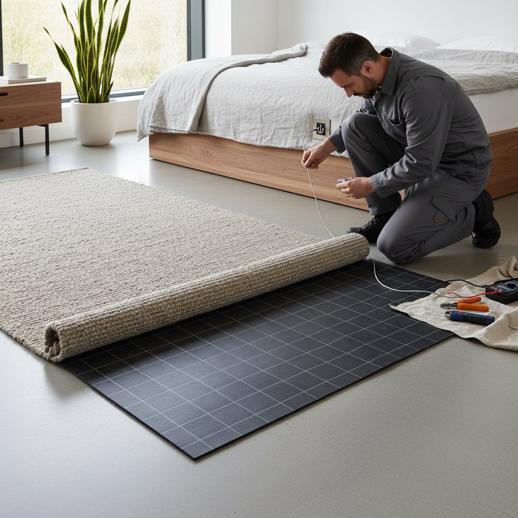 Featured image for Grounding Mats Under Rugs Balance Indoor Energy