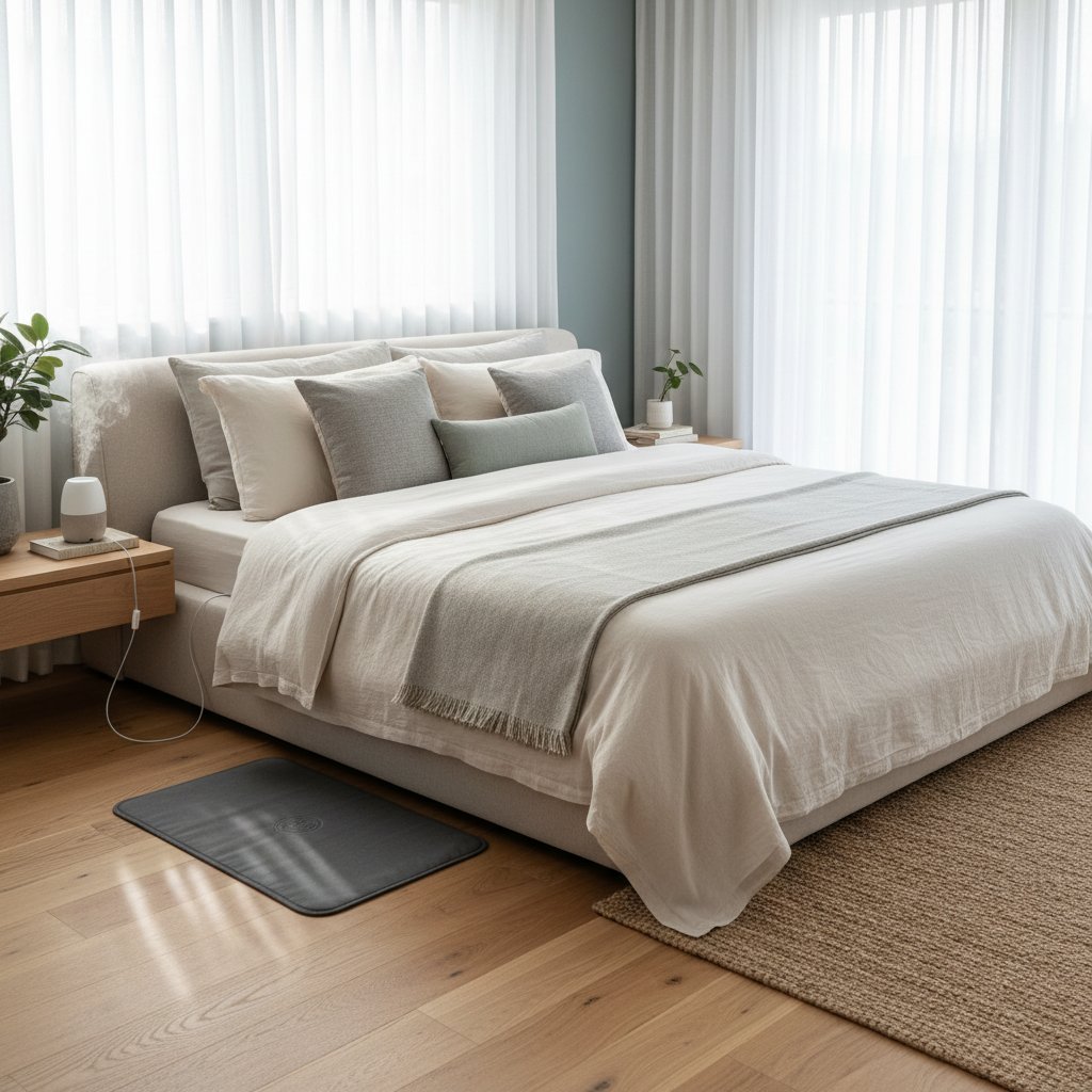 Featured image for Why Bedrooms Are Turning to Grounding Mats for Better Sleep