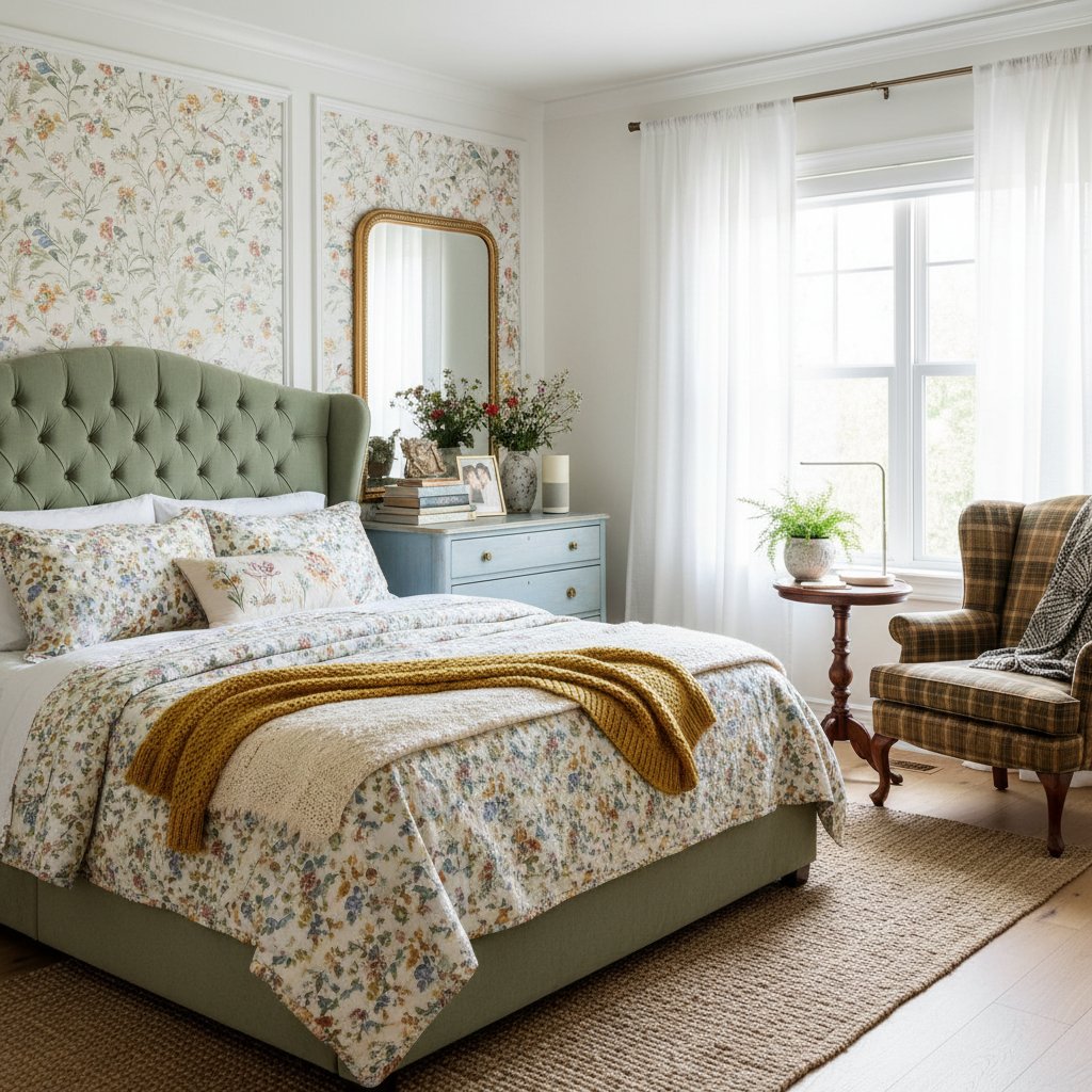 Featured image for Gen Z Brings Back Granny Chic for Cozy Bedrooms