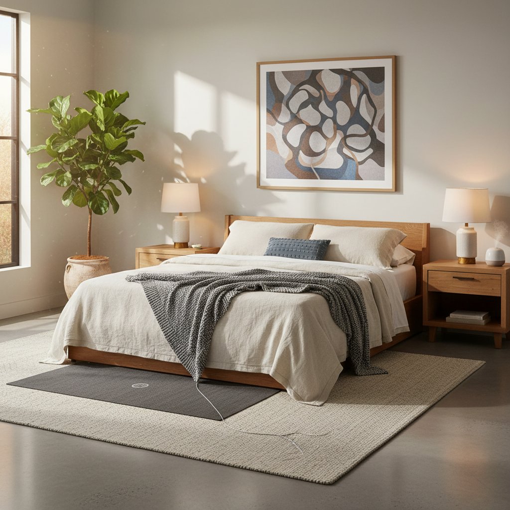Featured image for Why Bedrooms Feel Restless Without Grounding Mats