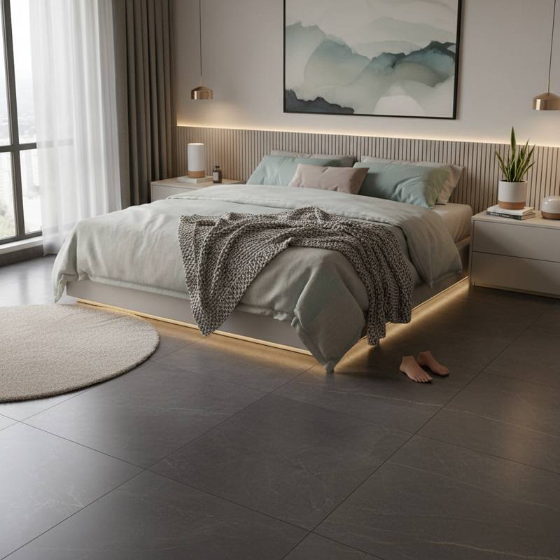 Featured image for Conductive Tiles That Ground Your Bedroom Floor
