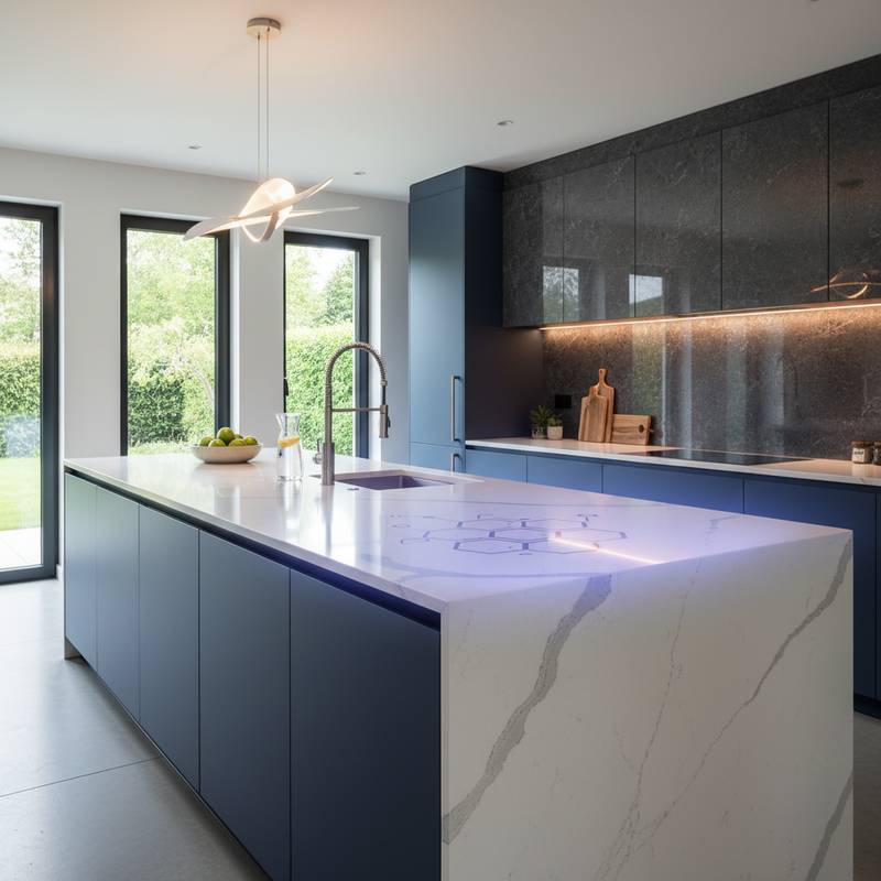 Featured image for Self-Cleaning Countertops Fight Bacteria Without Scrubbing