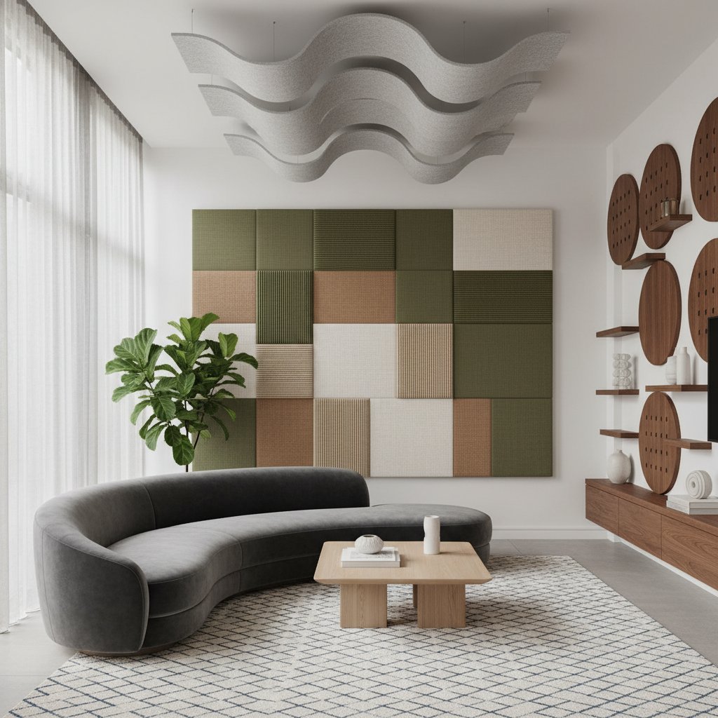 Featured image for Acoustic Panels Transform Noise Into Luxe Calm